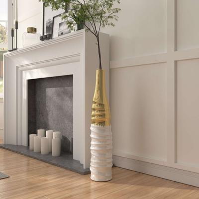 Acroma Modern Handmade Ceramic Tall Floor Vase