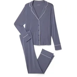 Tchibo - Pyjama-Set - Damen - Gr. XXL - blau