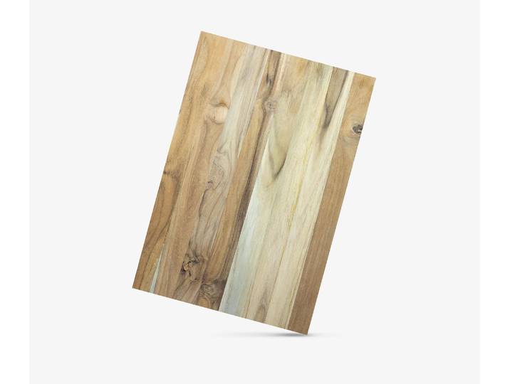 Teak durchgängige Lammele 1600 x 800 mm 30 mm