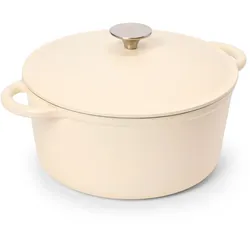Tchibo - Gusseisen-Topf - creme