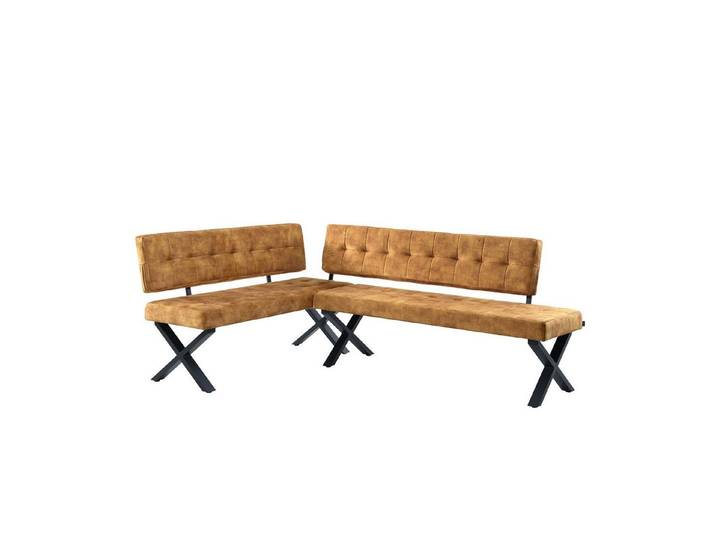 B&D home Eckbank EKA (2-St), gepolstert, mit Rückenlehne, verschiedene Maße