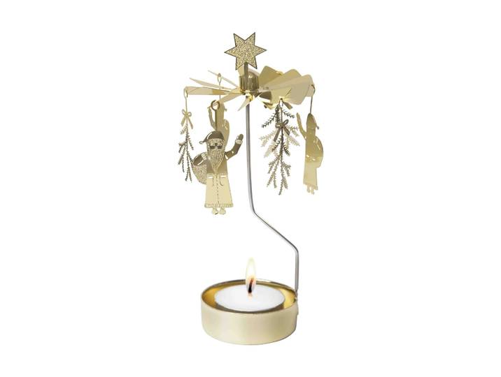 Pluto Design Claus engelspel Goud