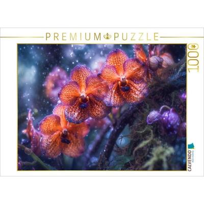 CALVENDO Puzzle In der Vandablüte wohnt ein Hauch von Ewigkeit | 1000 Teile Lege-Größe 64x48cm Foto-Puzzle für glückliche Stunden, Sonstige von ,