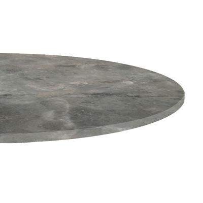 Restootab - Tischplatte Ø80 Dekor metallisierter Stein