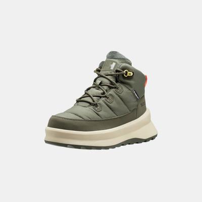 Winterstiefel HELLY HANSEN "W WINTER BLISS BOOT HT", Damen, Gr. 41, utility grün, castle wal, Synthetik, Schuhe Winterstiefel, waserdicht, isolierend,Winterboots