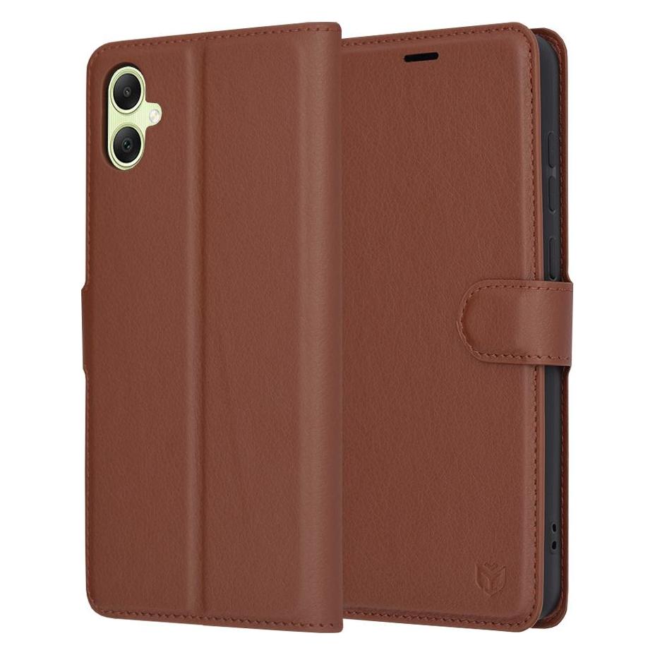 Techsuit - Leather Folio - Samsung Galaxy A05 - Brown (Samsung Galaxy A05) (56348093)