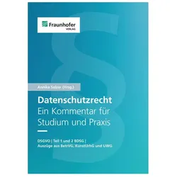 Datenschutzrecht. Ein Kommentar für Studium und Praxis., Fachbücher von Daniel Bartholmai, Leif-Erik Holtz, Dennis-Kenji Kipker, Annika Selzer, Maximilian Schnebbe