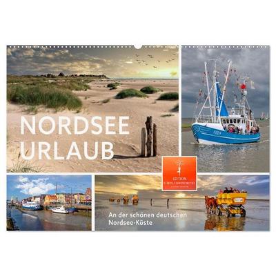 Nordsee-Urlaub (Wandkalender 2027 DIN A2 quer), CALVENDO Monatskalender