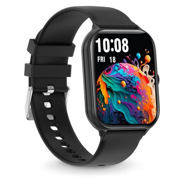 Aligator Watch GO schwarz / Smartwatch / 1,96" / BT 5.3 / Lautsprecher (Schwarz) (AW10BK)