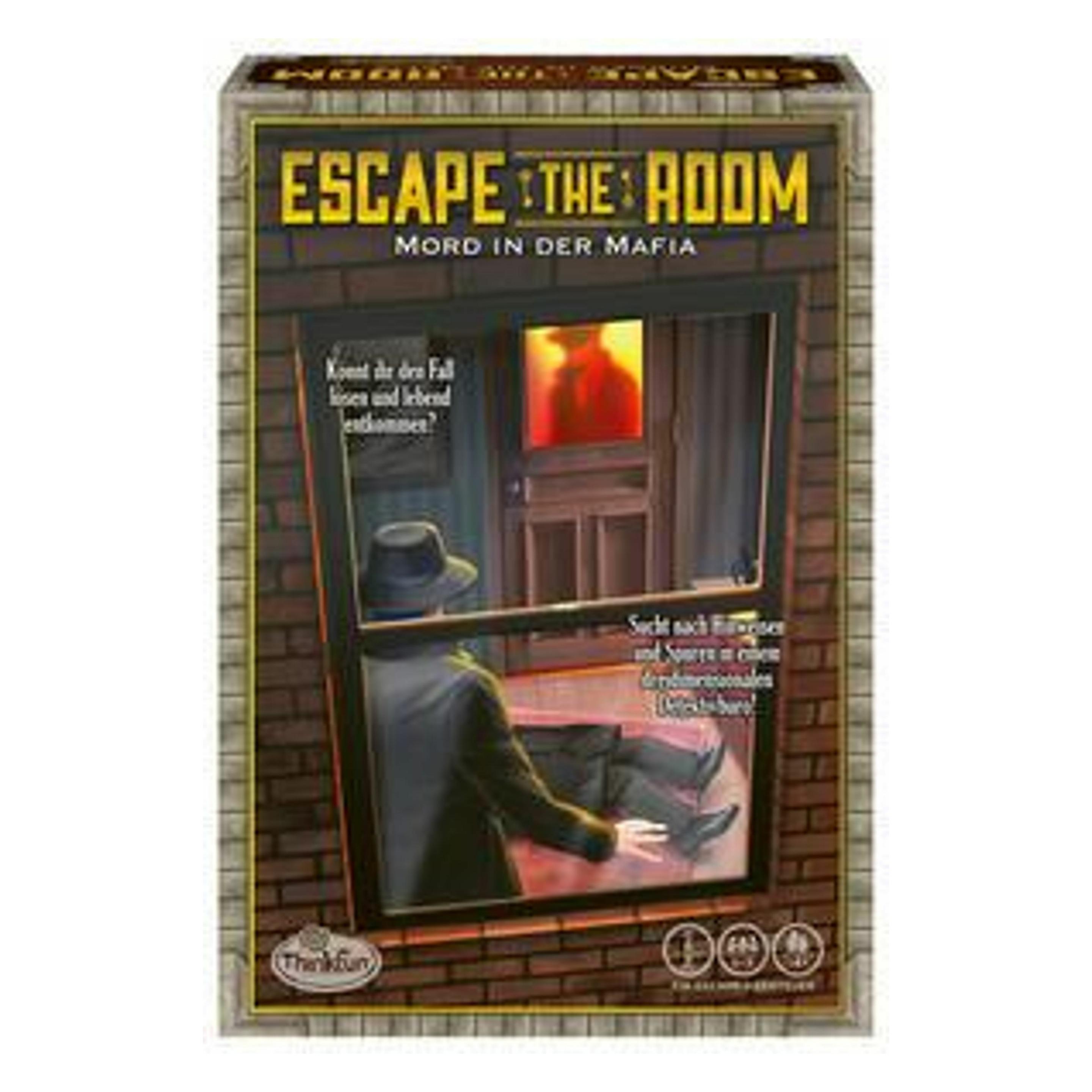 Thinkfun Escape the Room - Mord in der Mafia (Deutsch, 1 - 3 Spieler) (76535)