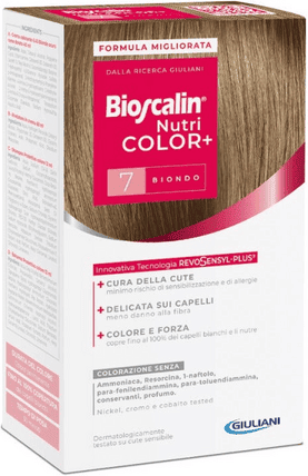 Bioscalin Nutri Color Plus 7 Biondo Trattamento Colorante