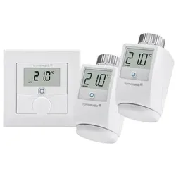 Homematic IP Smart Home Erweiterungsset Heizen, Thermostat, Weiss