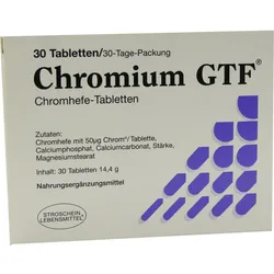 CHROMIUM GTF Tabletten 30 St Tabletten