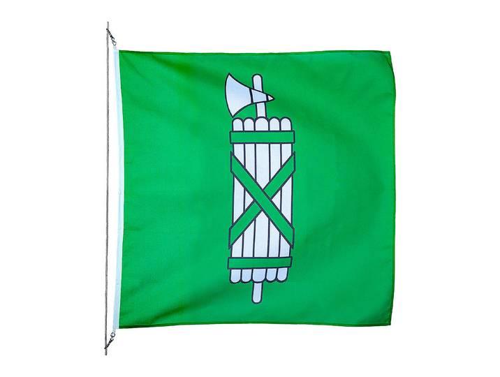 Kantonsfahne St. Gallen 1.5 × 1.5 m