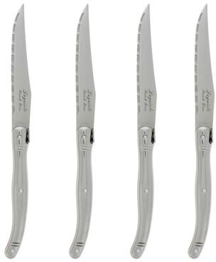 French Home Laguiole Stainless Steel Steak Knives (Set of 4)