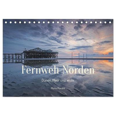 Fernweh Norden - Dünen, Meer und Weite (Tischkalender 2027 DIN A5 quer), CALVENDO Monatskalender