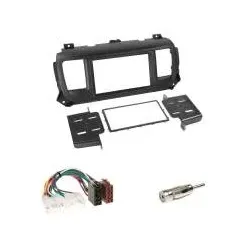 Toyota Proace / Toyota Verso ab 2016 ISO Autoradio 2-DIN Einbaurahmen Radiobl...