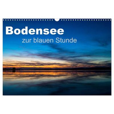 Bodensee zur blauen Stunde (Wandkalender 2026 DIN A3 quer), CALVENDO Monatskalender