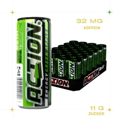 ACTION Green Apple - 24 x 250ml