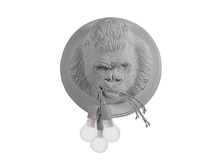 KARMAN lampe murale applique UGO RILLA (Blanc Opaque - Céramique)
