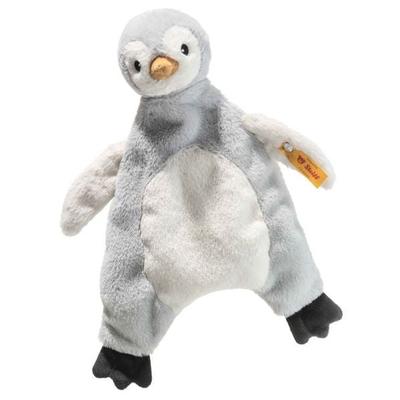 Steiff 242823 - Lio Pinguin Schmusetuch, Plüsch, 26 cm