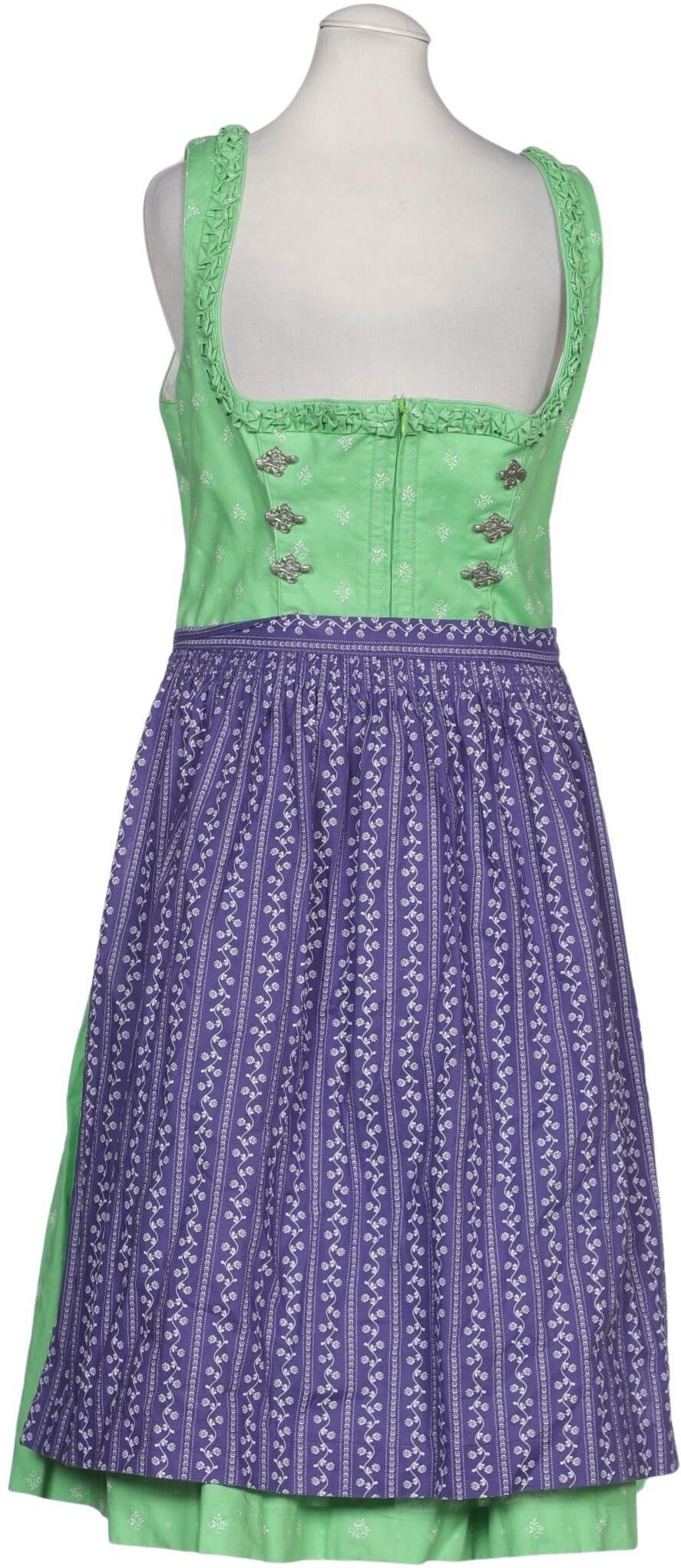 Wenger Tracht Damen Kleid, Mehrfarbig, Gr. EU 36, Baumwolle - Second Hand