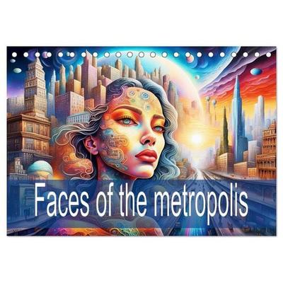 Djeric, D: Faces of the metropolis (Desk Calendar 2026 DIN A