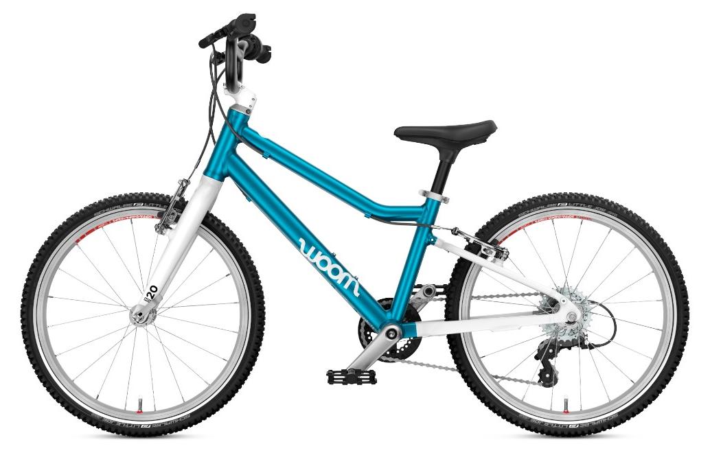 WOOM GO 4 (Gen. H) Kinder Fahrrad 6-8 Jahre 115-130 cm blau 20"
