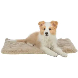 Trixie Elli lying mat, sqaure, 70 × 50 cm, sand (Hund), Hundebett + Katzenbett