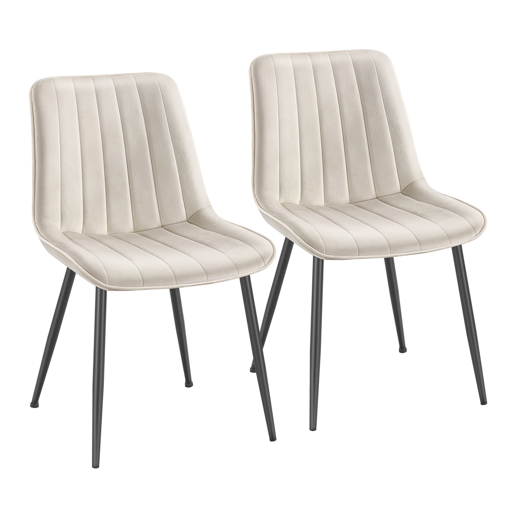 SONGMICS Esszimmerstuhl 2er Set LDC090LH01