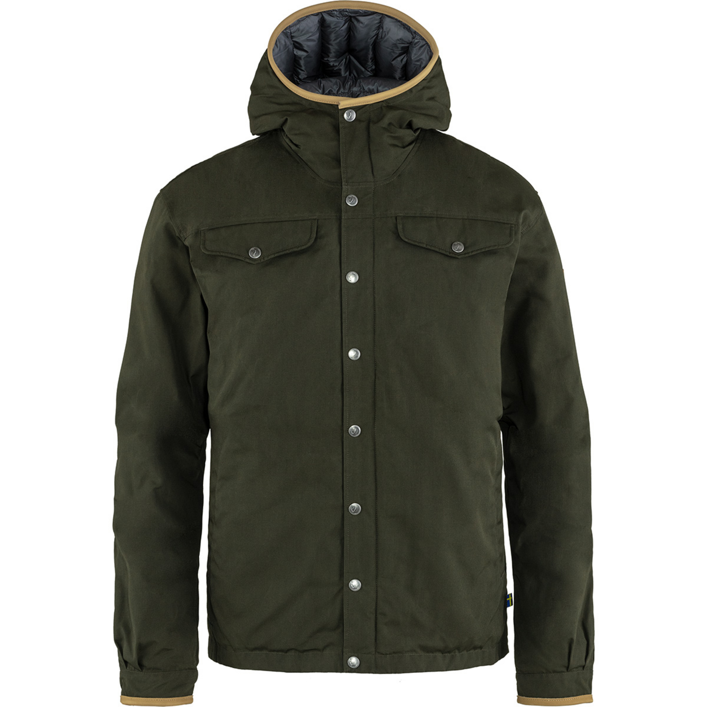 Fjällräven Greenland No.1 Down Herren Isolationsjacke oliv Größe S Camping Widerstandsfähig Wasserabweisend
