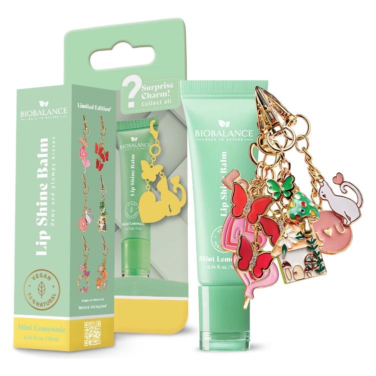 Biobalance Bio Balance, Minz-Limonade, Feuchtigkeitsspendender und Volumen-Lippenbalsam, 10 ml (Lippenbalsam, 10 ml) (74847968)