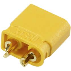 Reely RE-6619104 Akku Stecker 2 mm Stecker, XT30U vergoldet, zum Löten 1 St.