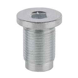 KS Tools 430.2001 Ölablassschraube Innen6kant 8mm, M18x1,5x27mm, 25er-Pack