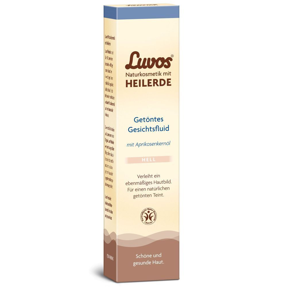 Luvos Naturkosmetik getöntes Gesichtsfluid hell 50 ml Emulsion