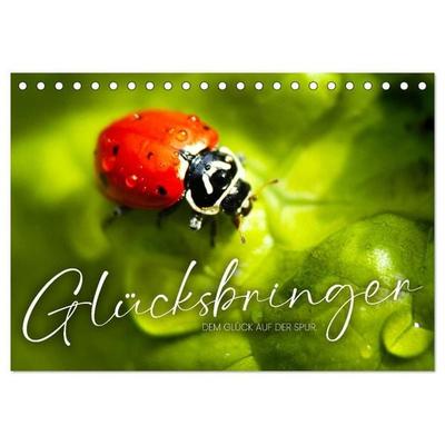 Glücksbringer - Dem Glück auf der Spur. (Tischkalender 2027 DIN A5 quer), CALVENDO Monatskalender