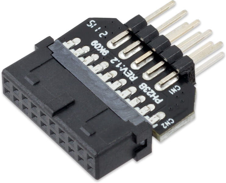 Aqua-Computer Adapter USB 3.0 Stiftleiste zu USB 2.0 Stiftleiste