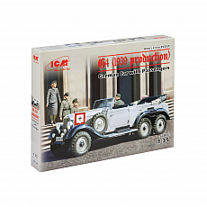 ICM - G4 (1939 production) - German Car With Passengers - 1:35 - 231 Teile 306991