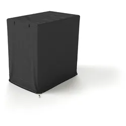 OUTFLEXX Abdeckhaube für Strandkorb, schwarz, Ripstop-Gewebe/Polyester, 137 x 107 x 177 cm, wasserabweisend, mit Reißverschluss, UV-Schutz