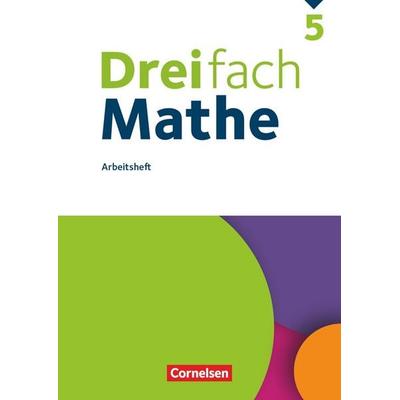 Dreifach Mathe 5. Schuljahr - Arbeitsheft mit Lösungen, Taschenbuch von , Cornelsen Verlag