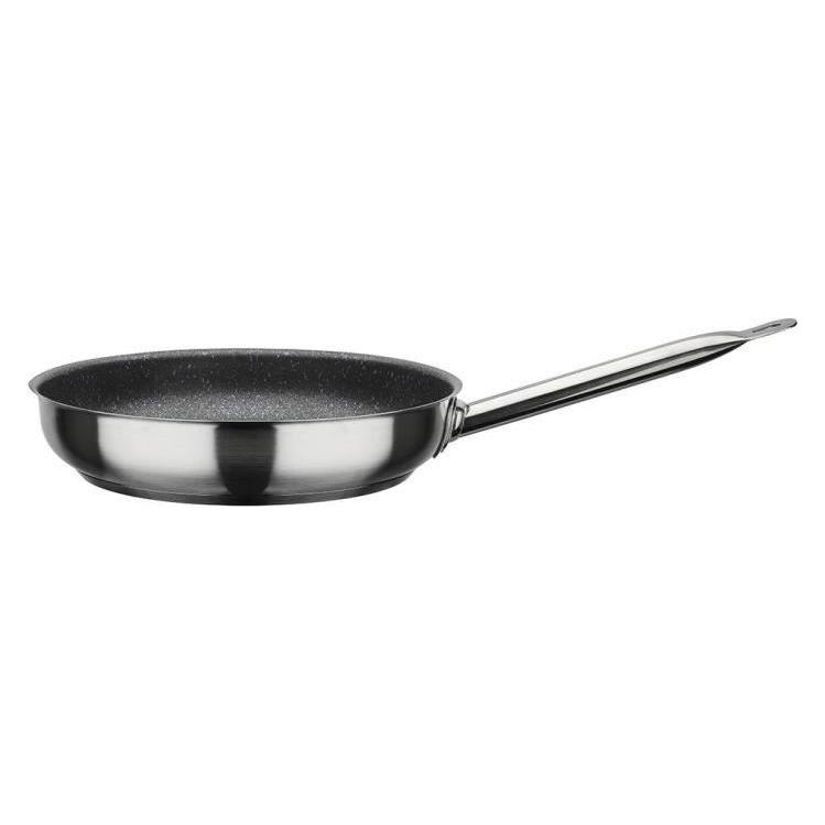 GSW Bratpfanne LE CHEF PROFILE 28 cm Edelstahl Antihaft-Versiegelung INDUKTION (Bratpfanne, Edelstahl, 28 x 7.40 cm) (24062185)