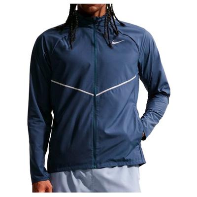 Nike - UV Repel Miler Jacket - Laufjacke Gr L blau