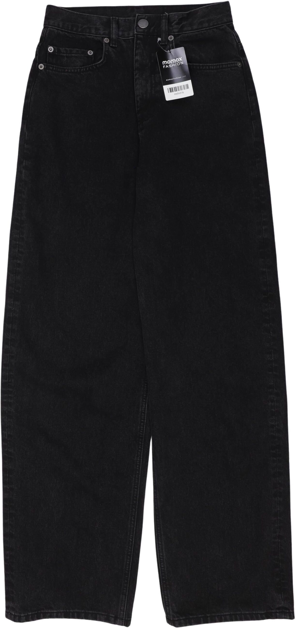 LeGer by Lena Gercke Damen Jeans, Schwarz, Gr. EU 36, Baumwolle - Second Hand