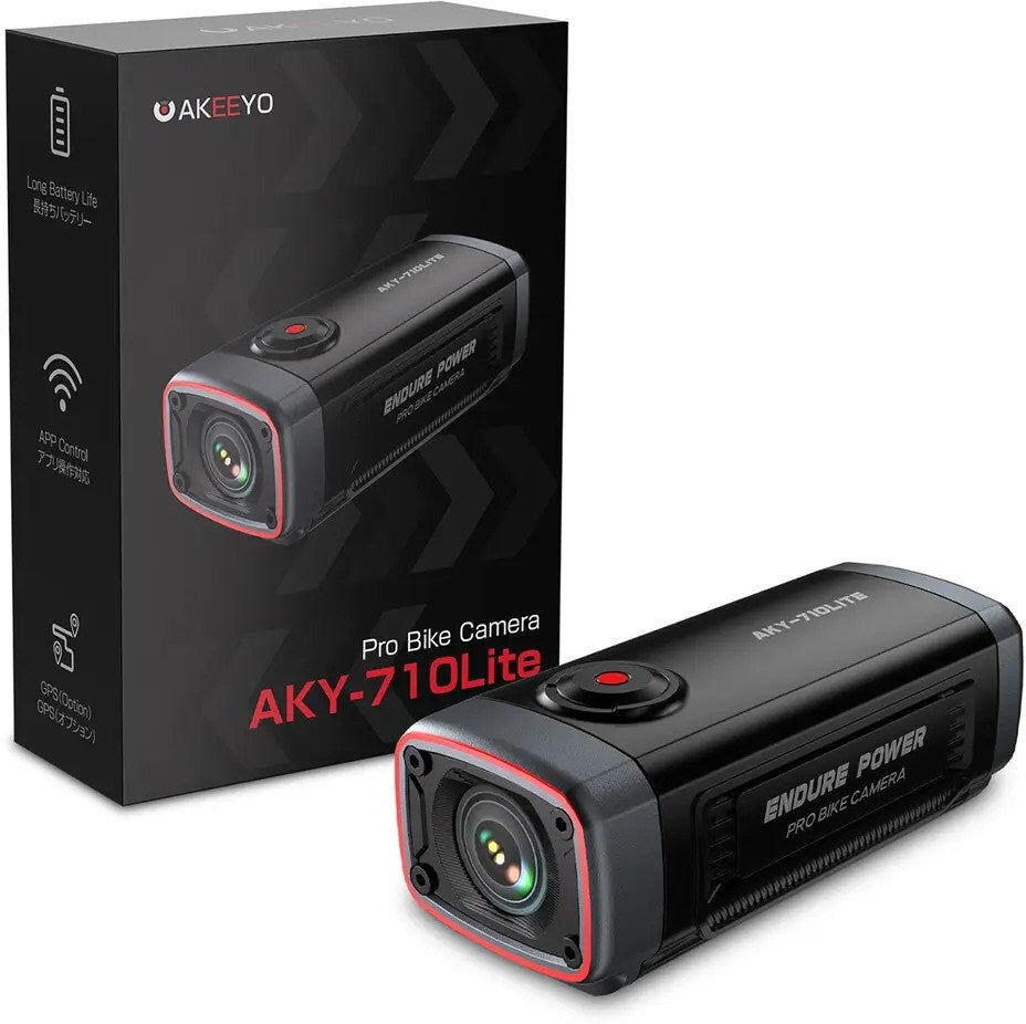 710 Lite Actionkamera til Cykel AKEEYO - Sort