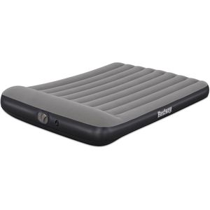 Bestway Luftbett TriTech 671BS, selbstaufblasend, 203 x 152 x 30cm, eingebaute elektrische Pumpe mit USB