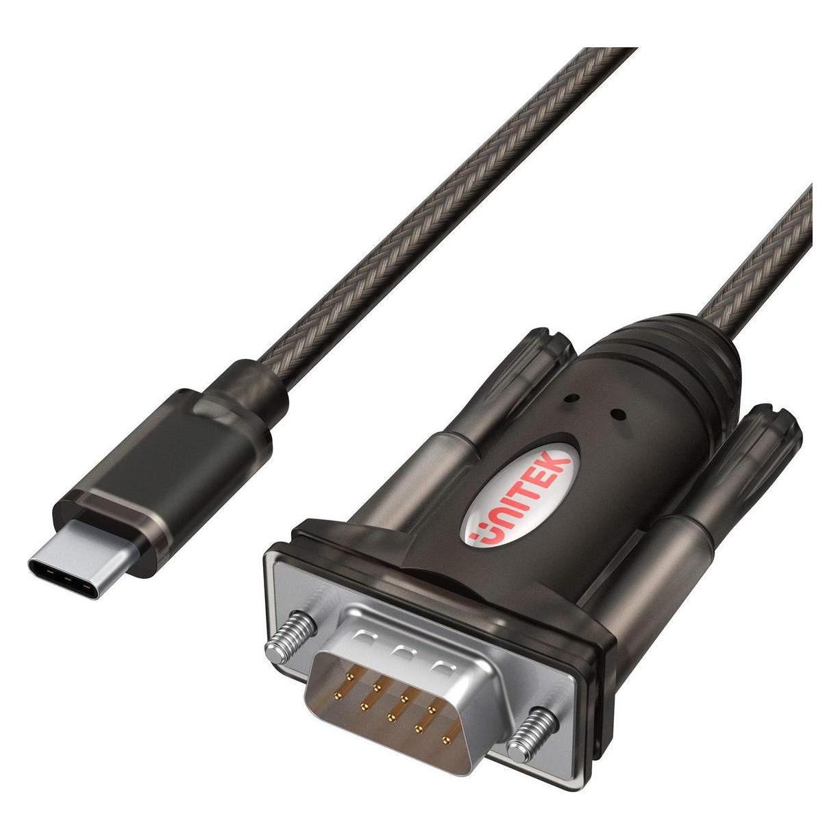 Unitek Y-1105K Serien-Kabel Schwarz 1 5 m DB-9 (1.50 m) (Y-1105K)