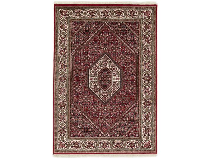 Indo Bidjar Teppich 141x202 Handgeknüpft Orientteppich Wolle