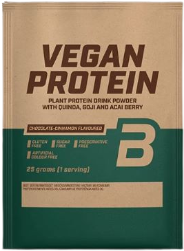 BiotechUSA Biotechusa Vegan Protein 25 gr Schokolade-Zimt
