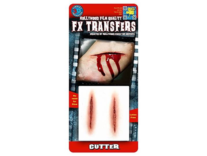 Epic Armoury MW-130004 Cutter 3D FX Transfers, Vlees/veelkleurig, Eén maat