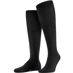 FALKE Herren Strümpfe He/Uni FALKE Airport KH, Größe 45-46 in Schwarz 3000